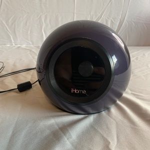 iHome alarm clock radio bluetooth color changing lamp